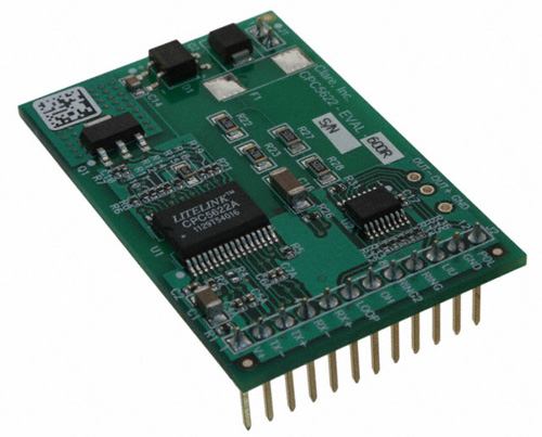 The LiteLink development module supports the CPC5622 The LiteLink development module